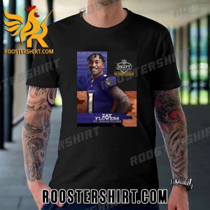 Zay Flowers Baltimore Ravens Draft 2023 T-Shirt