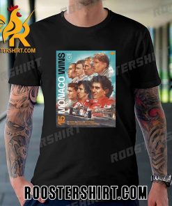 15 Victories The most successful team in Monaco GP history Triple Crown T-Shirt