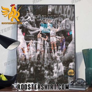 2023 NBA Playoffs Round Two Denver Nuggets Poster Canvas