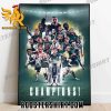 2023 Plymouth Argyle FC Champions Of League One Poster Canvas