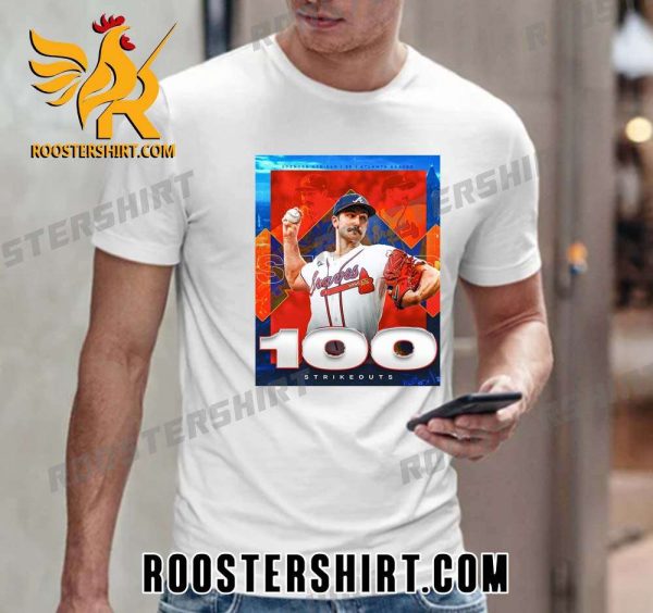 Atlanta Braves Spencer Strider 100 Strikeouts T-Shirt