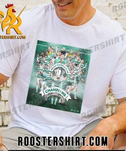 Celtic FC Champions 2023 We Never Stop T-Shirt