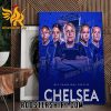 Chelsea FC Women Champions WSL 2023 Poster Canvas