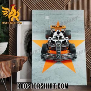Coming Soon MCL60 Triple Crown McLaren Poster Canvas