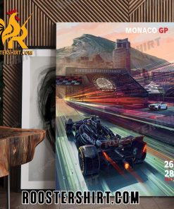Coming Soon Mercedes-AMG PETRONAS F1 Team Monaco GP 2023 Poster Canvas