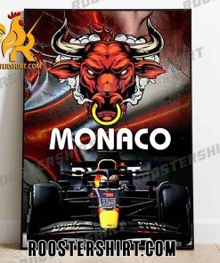 Coming Soon Red Bull Racing Monaco GP 2023 Poster Canvas