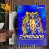 Congrats Al Riyadi Club Beirut Champions Lebanese Basketball League 2023 Poster Canvas
