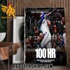 Congrats Kevin Pillar Hits 100th Career Home Run To Beat Baltimore Orioles Poster Canvas