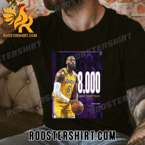 Congrats Lebron James 8k In The Playoffs T-Shirt