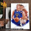 Congrats Nikola Jokic 1546 Points First In Points In Franchise Playoff History Poster Canvas