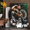 Congrats to Giannis Antetokounmpo on winning Block of the Year NBA Poster Canvas
