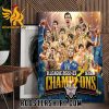 Congratulations Ryukyu Golden Kings Champions 2023 B League 2023 Poster Canvas