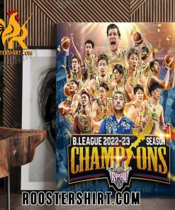 Congratulations Ryukyu Golden Kings Champions 2023 B League 2023 Poster Canvas