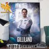 Congratulations on the NASCAR Cup Series milestone Todd Gilliland Poster Canvas
