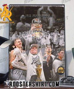 Denver Nuggets 2023 NBA Playoffs Western Conference Finals Poster Canvas