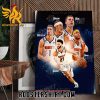 Denver Nuggets Playoff Basketball 2023 Poster Canvas