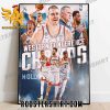 Denver Nuggets Western Conference Champs 2022-2023 Poster Canvas