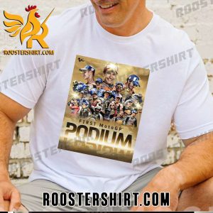 First MotoGP Podium 2023 T-Shirt