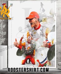 Josef Newgarden Wins The 107th Running Of The Indy 500 Poster Canvas