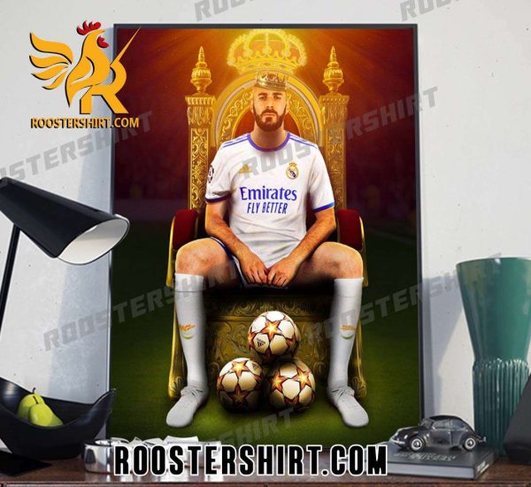 Karim Benzema decides to leave Real Madrid, he leaves as a legend and Ballon d’Or winner Poster Canvas