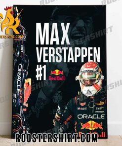 Max Verstappen continues to dominate this season with a win in Monaco GP Poster Canvas