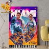 McLaren Miami GP 2023 Poster Canvas