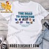NCAA D1 2023 The Road To Houston March Madness 1st 2nd Rounds Greensboro T-Shirt