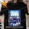 New Orleans Breakers Wins Geaux Blue Wave T-Shirt
