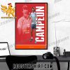 Nicolas Jarry Champions 2023 Poster Canvas