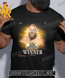 Night Of Champions Winner Brock Lesnar WWE T-Shirt