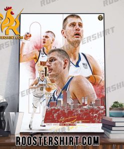 Nikola Jokic Joker named to Kia All-NBA Second Team Poster Canvas