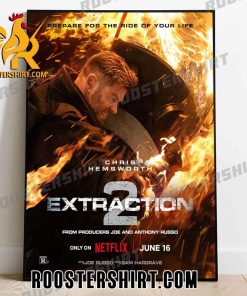 Official Extraction 2 Movie With Chris Hemsworth Poster Canvas