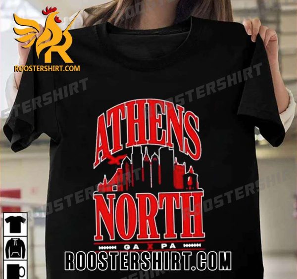 Quality Athens North Philadelphia Skyline Unisex T-Shirt