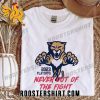 Quality Florida Panthers Never Out Of The Fight 2023 Stanley Cup Playoff Unisex T-Shirt