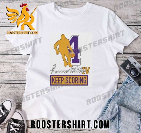Quality Keep Scoring Lonnie Walker IV Los Angeles Lakers Unisex T-Shirt