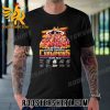 Quality Miami Heat Team 2023 Eastern Conference Champions Signatures Unisex T-Shirt