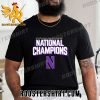 Quality Northwestern Wildcats 2023 NCAA Women’s Lacrosse National Champions Unisex T-Shirt