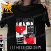 Quality Rihanna Halftime Show Bowl Tour 2023 Unisex T-Shirt