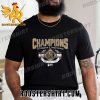 Quality Vegas Golden Knights 2023 Western Conference Champions Icing Unisex T-Shirt