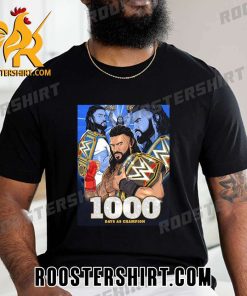 Roman Reigns 1000 Days As Champions T-Shirt Gift For Fans