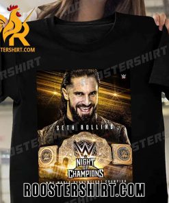 Seth Rollins Night Of Champions WWE World Heavyweight Champion T-Shirt
