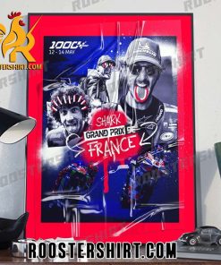 Shark French GP 1000 GP MotoGP Poster Canvas