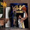 Stephen Curry FIRST player in NBA history 4000 Career Threes Poster Canvas