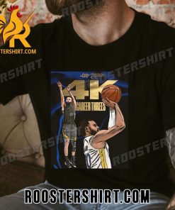 Stephen Curry FIRST player in NBA history 4000 Career Threes T-Shirt