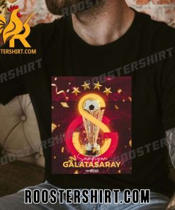 Super Lig De Sampiyon Galatasaray Champions Trophy Cup 2023 T-Shirt