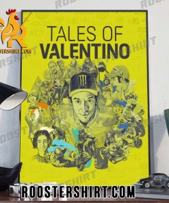 Tales Of Valentino MotoGP Italian GP 2023 Poster Canvas