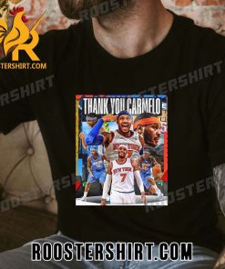 Thank You Carmelo Anthony Champions NBA Legend T-Shirt