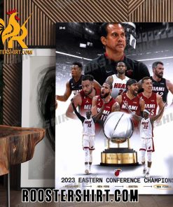 The Miami Heat eliminate the Boston Celtics in 7 advance to the NBA Finals Poster Canvas