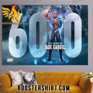 Undefeated TBS Champion Jade Cargill WWE Poster Canvas