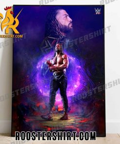 Undisputed WWE Universal Champion Roman Reigns New Design Poster Canvas